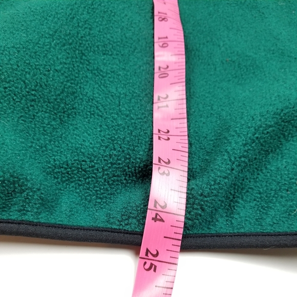 VTG 90's 80's Made in USA The North Face Zip Up Fleece Green Vest - Picture 8 of 8